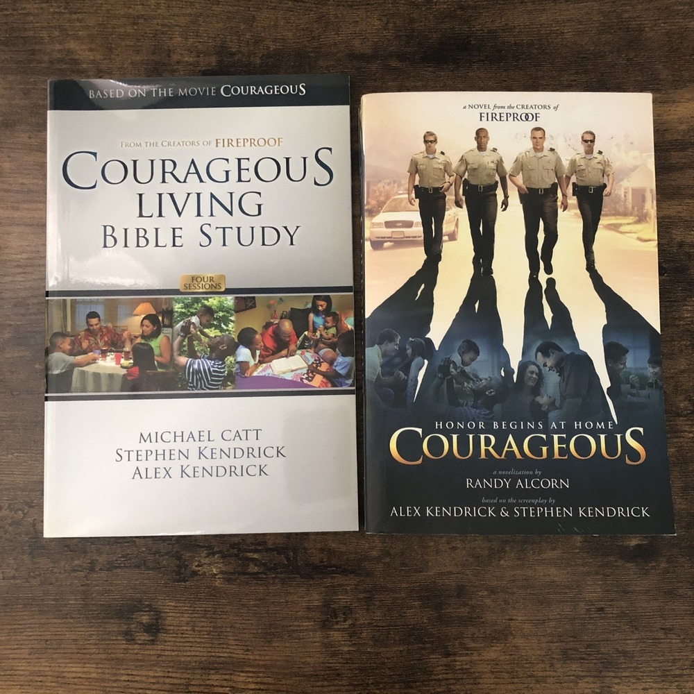 Courageous: A Novel Randy Alcorn Alex Kendrick Book And‎ Bible Study Christian